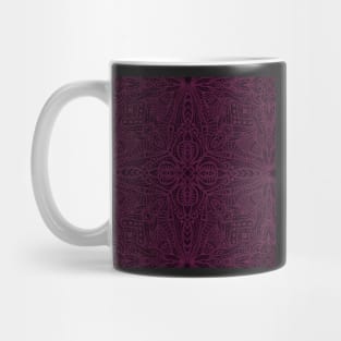 Blackcurrant mandala Mug